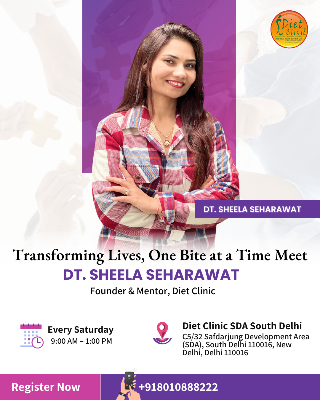 Join Dietician Sheela Seharawat
